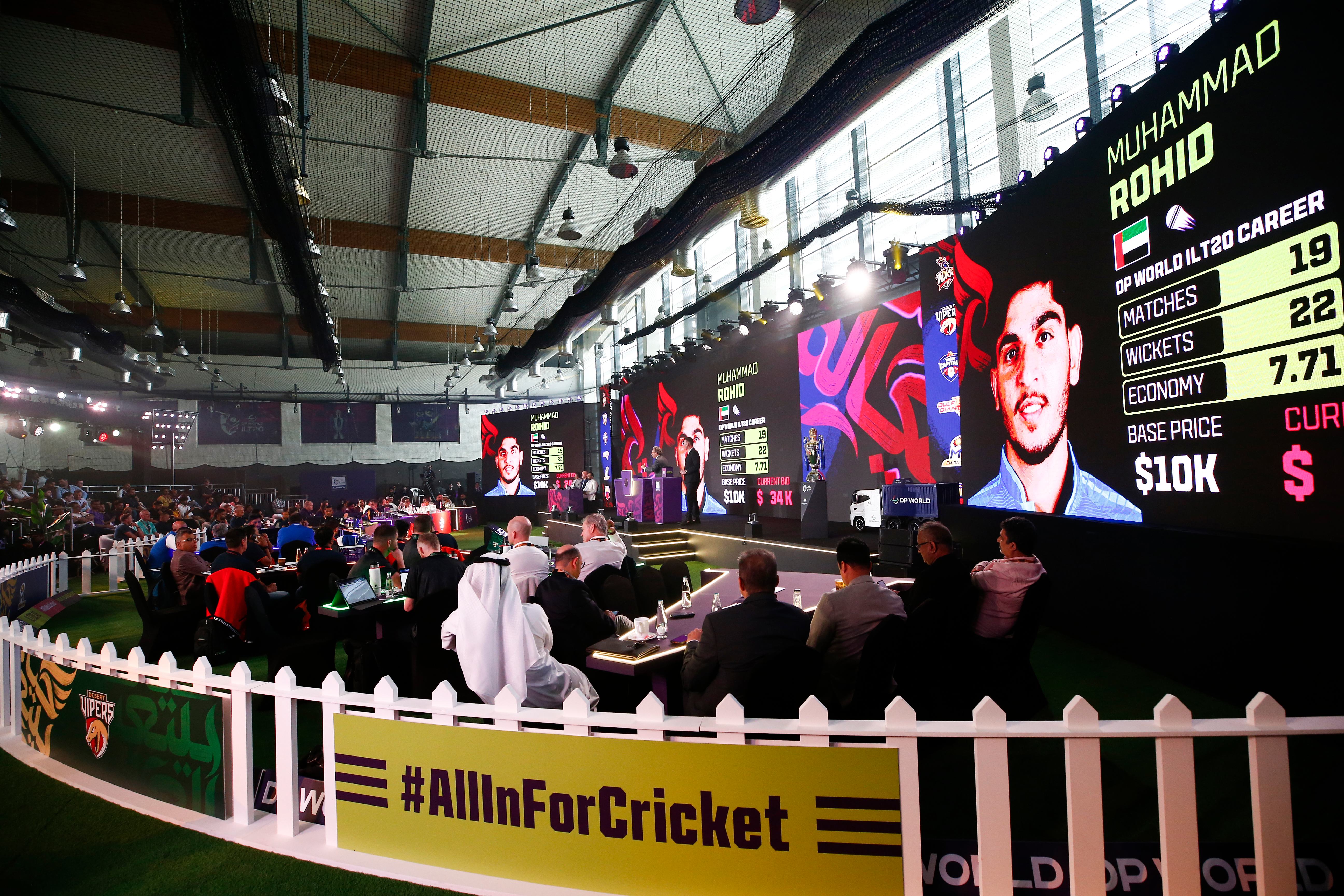 Fazalhaq, Livingstone, Gurbaz and Du Plessis headline big money moves at the DP World ILT20 Season 5 Player Auction